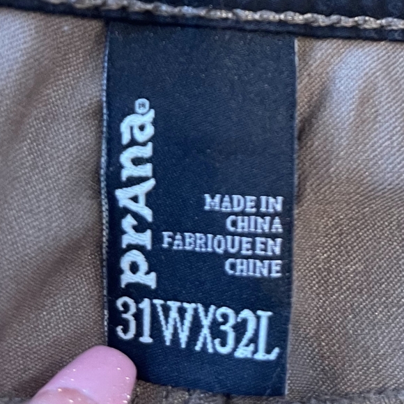 Prana Men's Tan Chino‎ Pants Size 31 X 32 - Picture 4 of 4